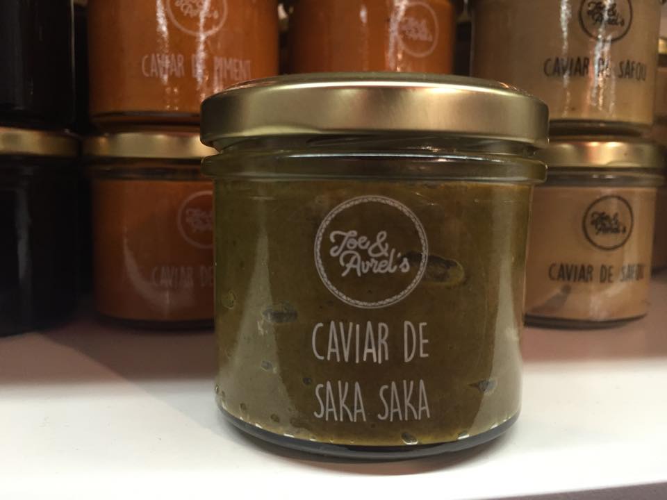 Caviar de saka saka (feuilles de manioc pillées